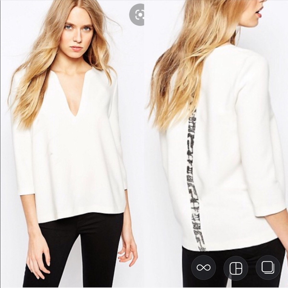 Ba&Sh Sequined Back Top